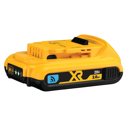 Side view of 20 Volt Tool Connect 2 AMP hours Battery
