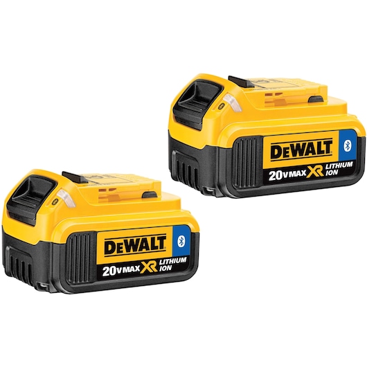 Two 20 Volt Lithium-Ion Battery with Bluetooth
