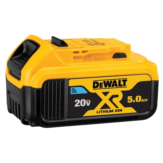 Side view of 20 Volt Tool Connect 5 AMP hours Battery
