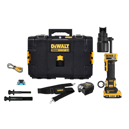 20V Max Knockout Tool Kit on white background