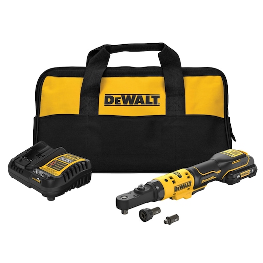 DCF500 12V MAX XTREME(™) Sealed Head Ratchet kit image with battery 
