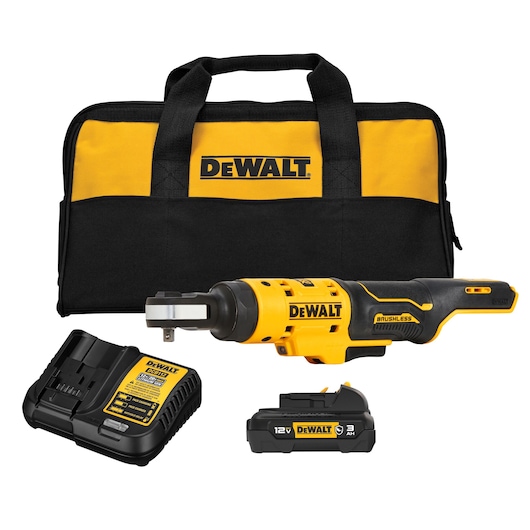 XTREME™ 12V MAX* Brushless 1/4 in. Ratchet Kit
