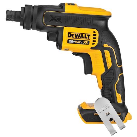 XR screw gun with threaded clutch housing.