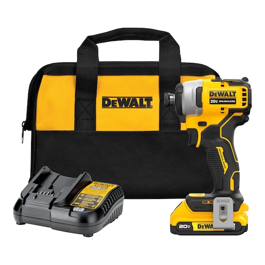 DCF809 kit with DCB107 charger