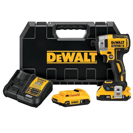 XR brushless Tool Connect impact driver kit.