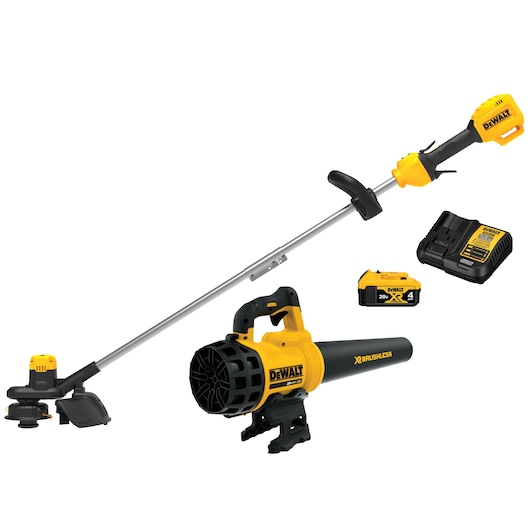 20V MAX* Cordless String Trimmer and 20V MAX* Cordless Handheld Blower Combo Kit