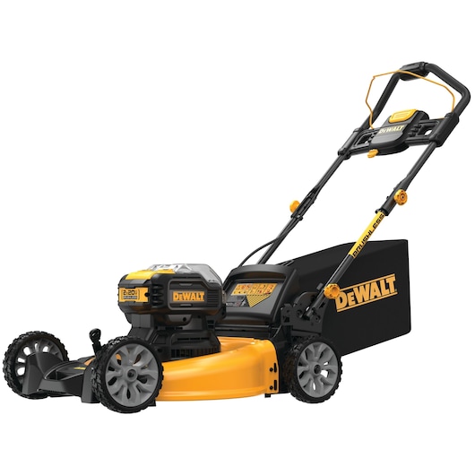 profile of brushless cordless push mower