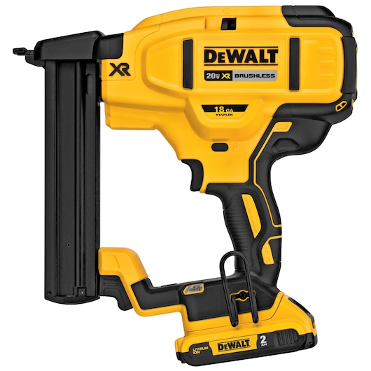 Profile of a  XR 18 GA Cordless Narrow Crown Stapler