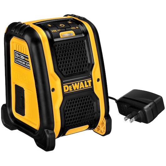 Profile of Jobsite Bluetooth Speaker.