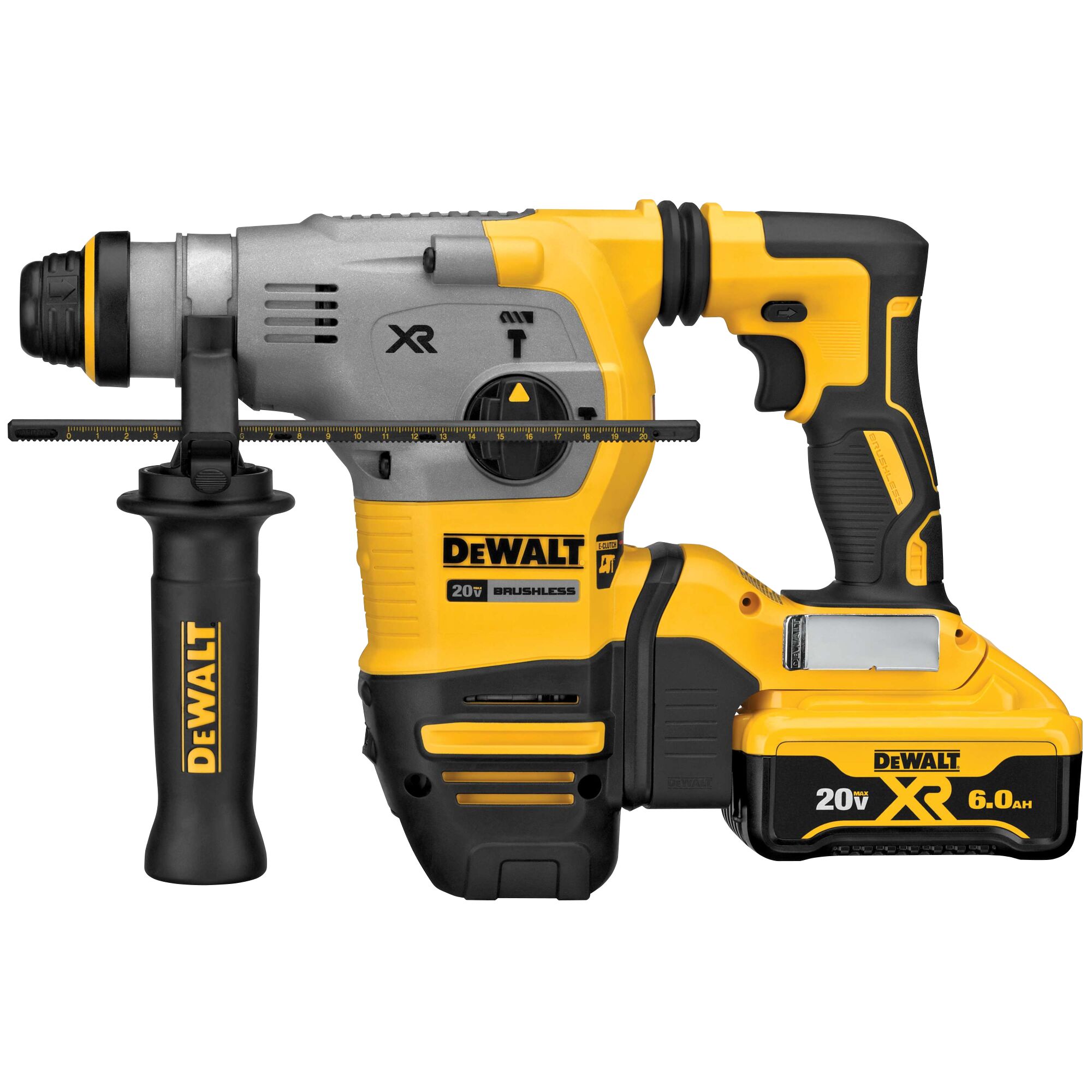 Profile of brushless, cordless SDS PLUS L-shape rotary hammer Profile of brushless, cordless SDS PLUS L-shape rotary hammer