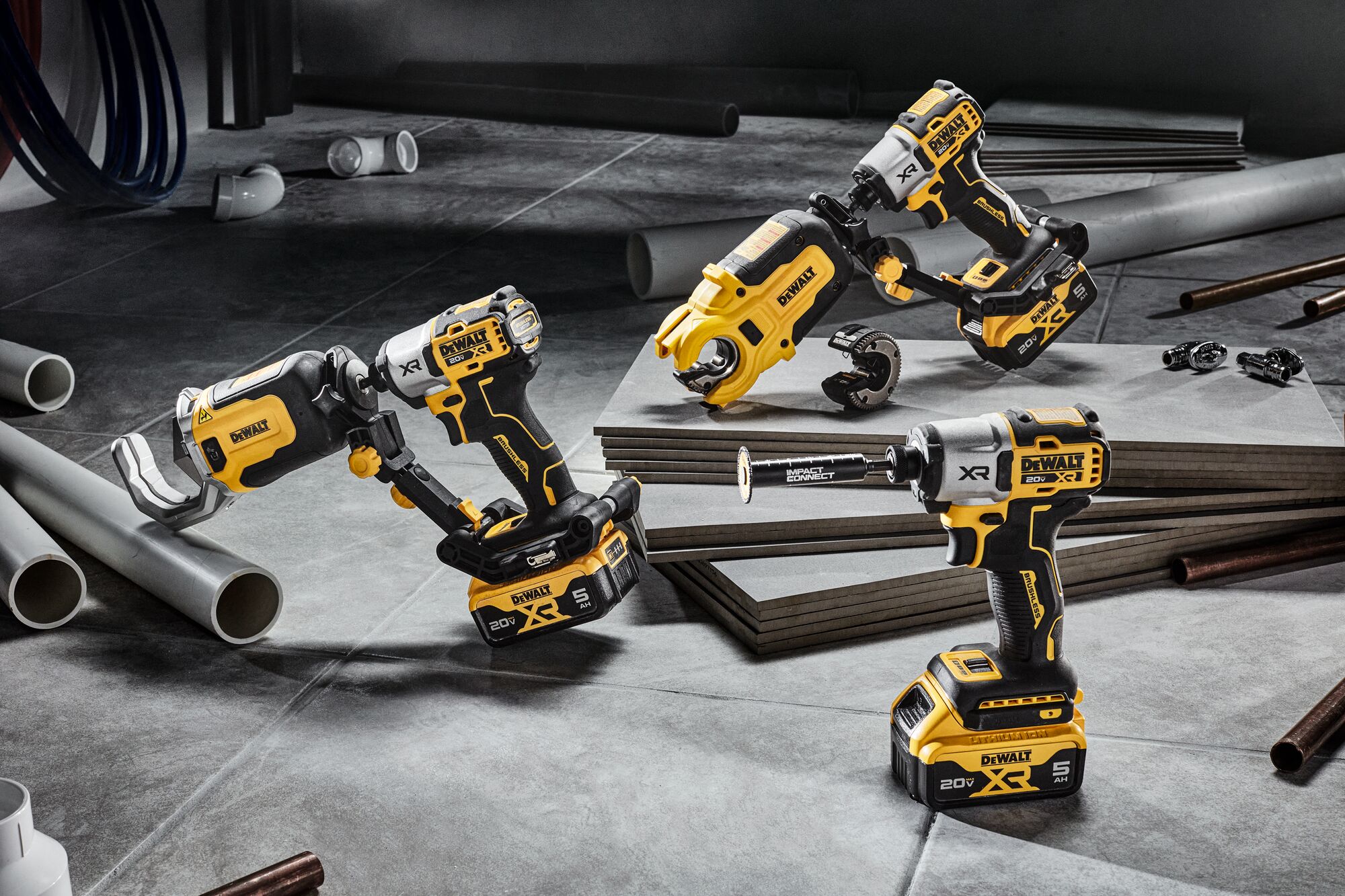 DEWALT Impact Connect Family Image DEWALT Impact Connect Family Image