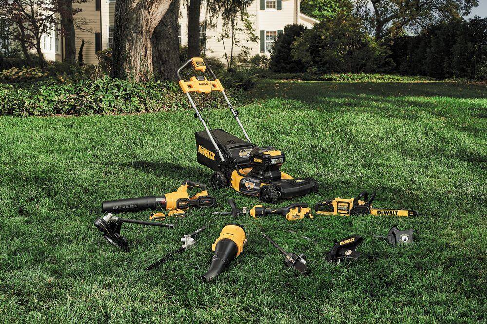 Multiple products which are compatible with the 17 inch brushless attachment capable string trimmer kit. Multiple products which are compatible with the 17 inch brushless attachment capable string trimmer kit.