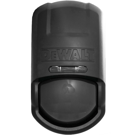 Close upof DEWALT mobilelock wireless indoor motion sensor.