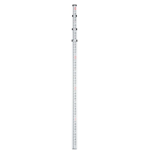 Back side of construction grade rod.