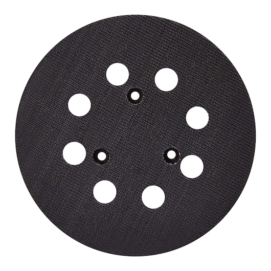 5 inch eight hole hook and loop pad medium.