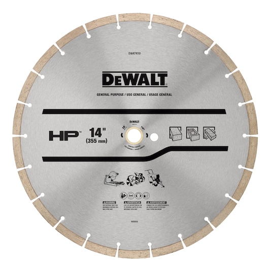General purpose segmented diamond blade.
