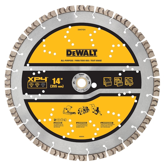 14 inch XP4 all purpose segmented diamond blades.