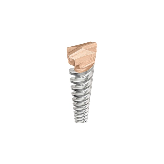 Close up of SDS Max Drill Bit.