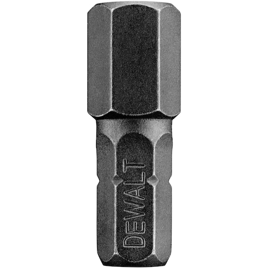 Profile of 1 inch hex security 7 thirty seconds inch IMPACT READY FlexTorq bit.