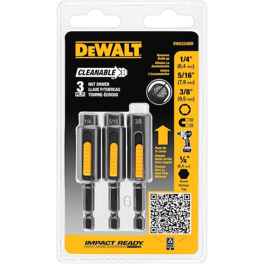 IMPACT READY® Cleanable Nut Driver (3 pc)