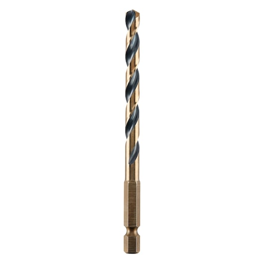 Black & Gold Impact Ready Drill Bit 1/4"