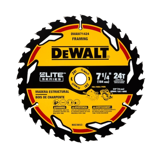 DEWALT ELITE SERIES™ Circular Saw Blades