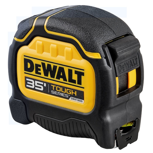 Profile of Tough Series 35 feet Tape Measure.