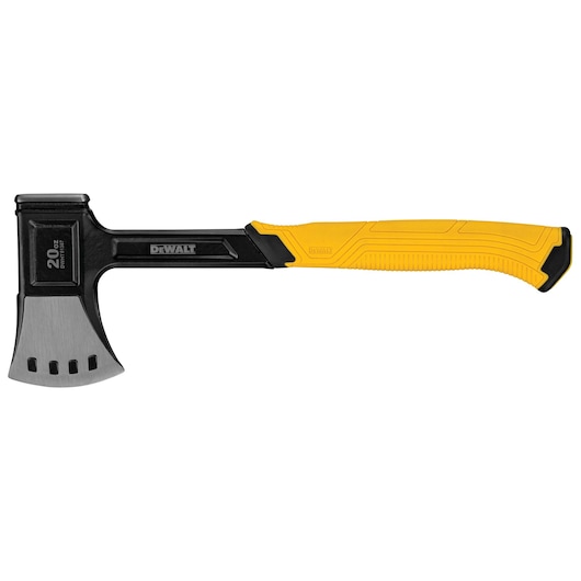 Back side of 20 ounce 1 piece Steel Camper's Axe.