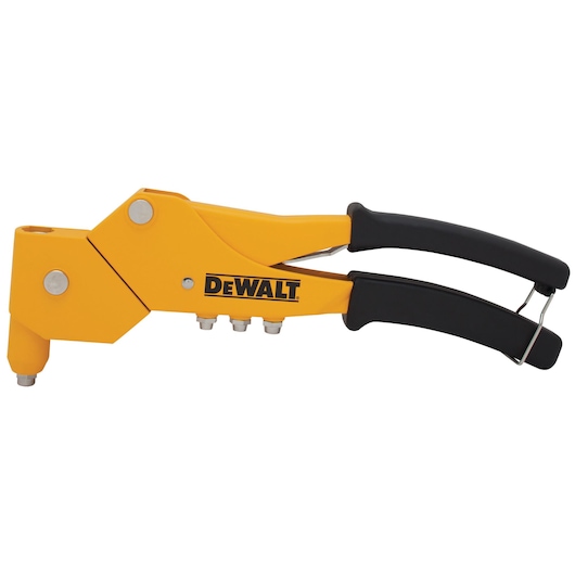 Left profile of  Heavy Duty Swivel Head Riveter.