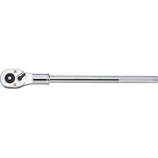 Ratchet 3 quarter in drive 22 in oal chrome.\n