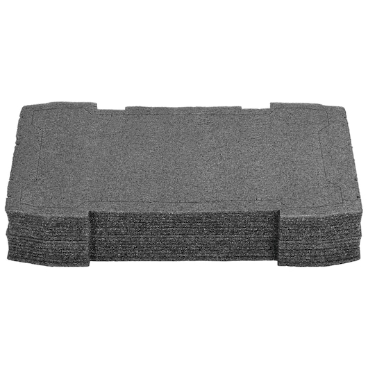 Profile of a tough system 2.0 deep foam insert.