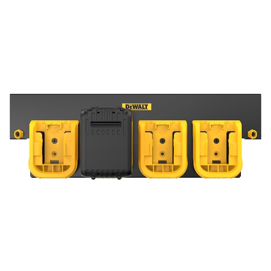 Battery Rail On White