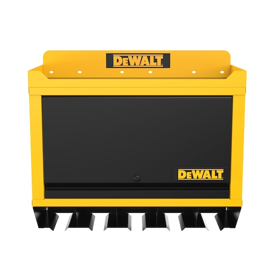 Power Tool Wall Cabinet On White