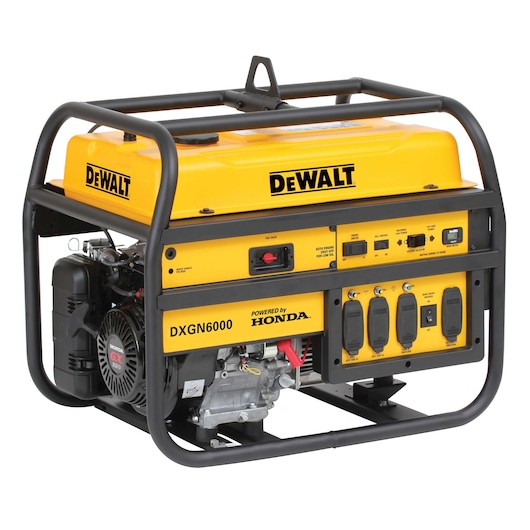 Profile of 6000 Watt Commercial Generator.