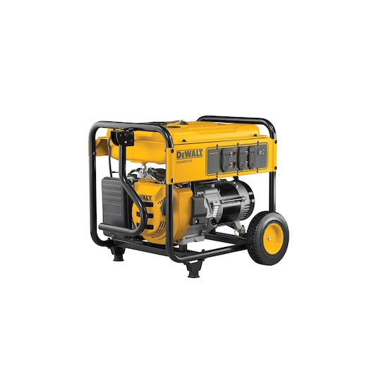Left profile of 5700 Watt Commercial Generator.