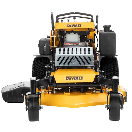 48 inch Kawasaki E F I Gas Hydrostatic Commercial Stand on Zero Turn Mower.