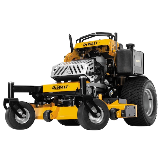 54 inch Kawasaki E F I Gas Hydrostatic Commercial Stand on Zero Turn Mower.
