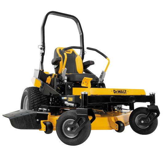 Left profile of 60 inch Kawasaki Gas Hydrostatic Commercial Zero Turn Mower.