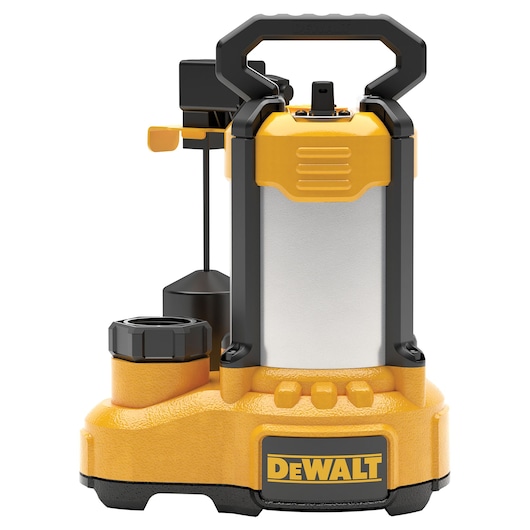 1HP DEWALT SUMP PUMP STAINLESS STEEL CAST IRON ALUMINUM SUBMERSIBLE AUTOMATIC VERTICAL SWITCH