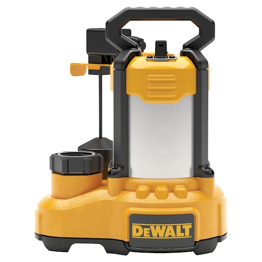 3-4HP DEWALT SUMP PUMP STAINLESS STEEL CAST IRON ALUMINUM SUBMERSIBLE AUTOMATIC VERTICAL SWITCH